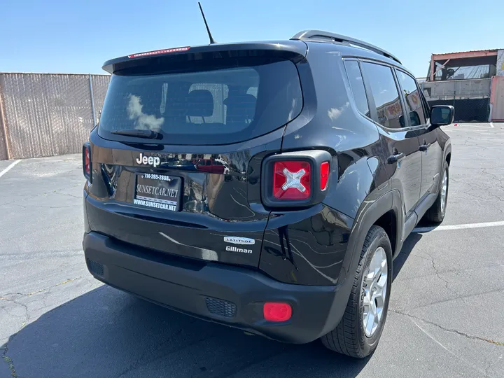 BLACK, 2017 JEEP RENEGADE Image 5