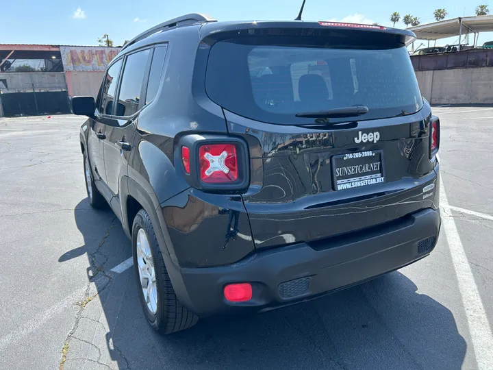 BLACK, 2017 JEEP RENEGADE Image 7