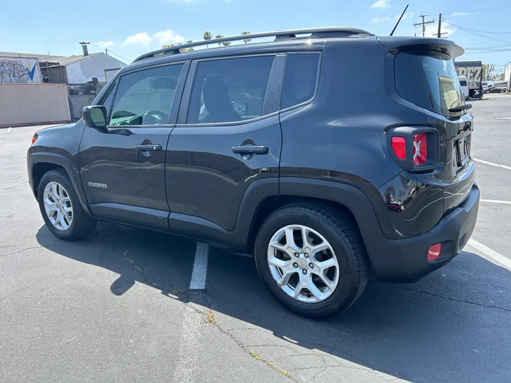 BLACK, 2017 JEEP RENEGADE Image 8