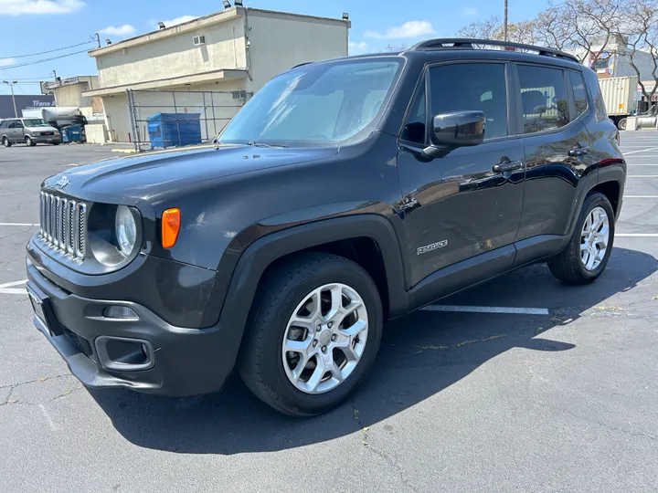 BLACK, 2017 JEEP RENEGADE Image 10