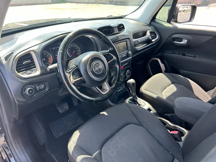 BLACK, 2017 JEEP RENEGADE Image 21