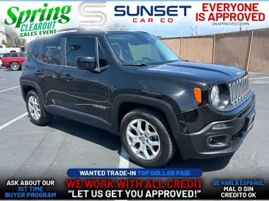 BLACK, 2017 JEEP RENEGADE Image 