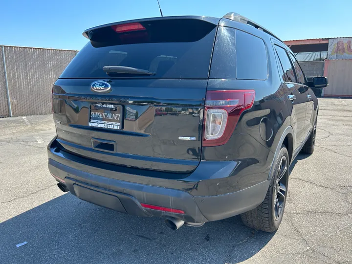 BLACK, 2014 FORD EXPLORER Image 5