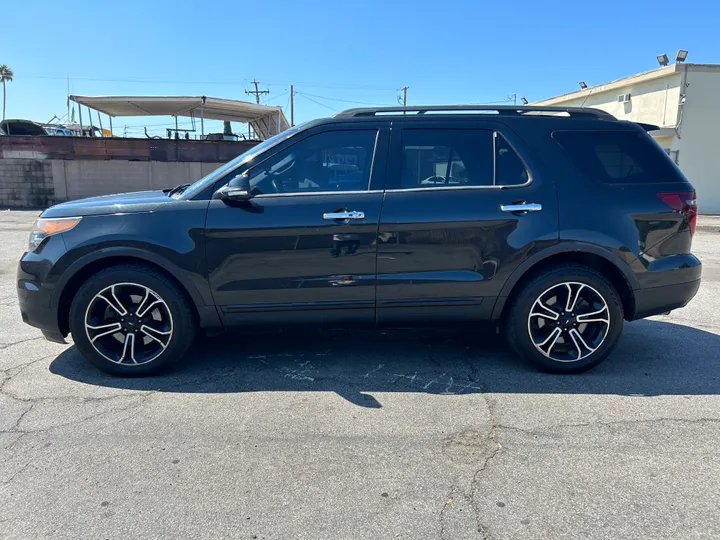 BLACK, 2014 FORD EXPLORER Image 9