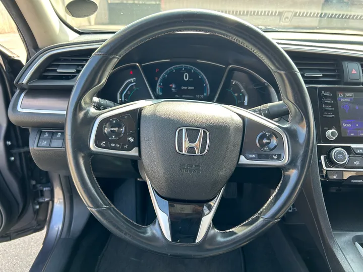 GRAY, 2019 HONDA CIVIC Image 22