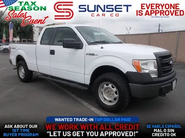 WHITE, 2014 FORD F150 SUPER CAB Image 1