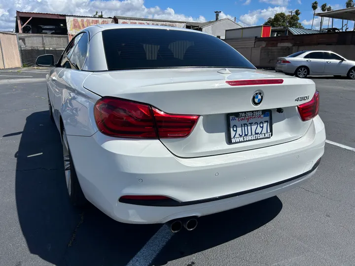 WHITE, 2019 BMW 4 SERIES Image 7