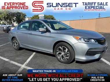 SILVER, 2017 HONDA ACCORD Image 