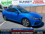 BLUE, 2022 NISSAN SENTRA Thumnail Image 1