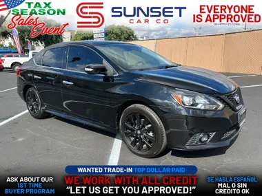 BLACK, 2018 NISSAN SENTRA Image 13