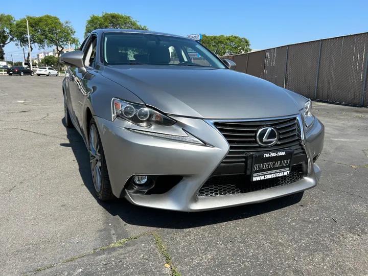 SILVER, 2015 LEXUS IS Image 2