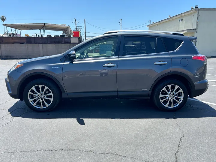 GRAY, 2018 TOYOTA RAV4 HYBRID Image 9