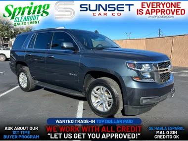 BLUE, 2019 CHEVROLET TAHOE Image 