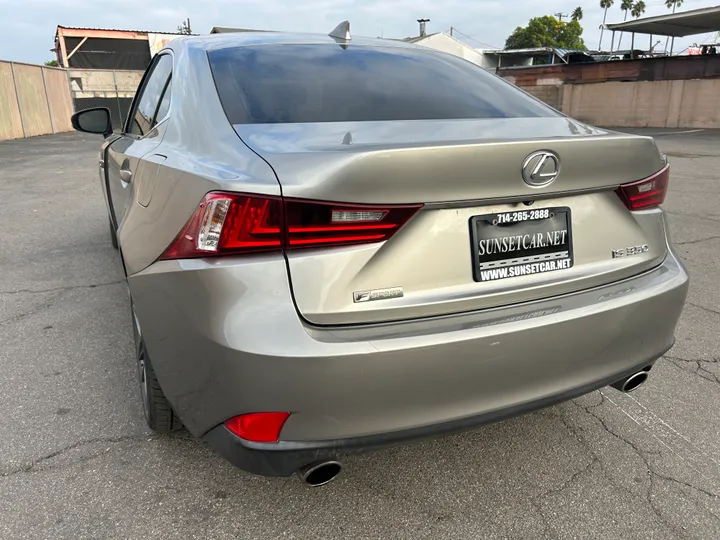 GRAY, 2016 LEXUS IS Image 7