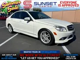 WHITE, 2010 MERCEDES-BENZ C-CLASS Thumnail Image 1