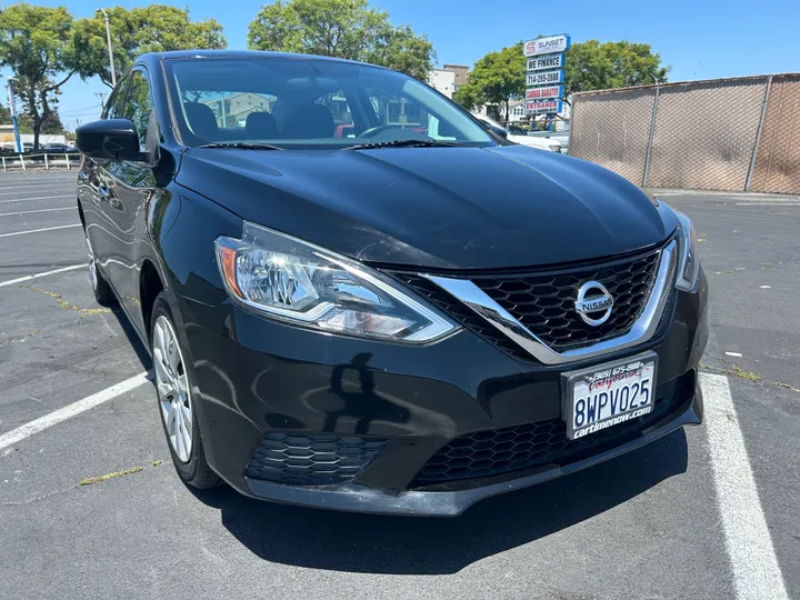 BLACK, 2019 NISSAN SENTRA Image 2