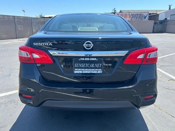 BLACK, 2019 NISSAN SENTRA Image 6