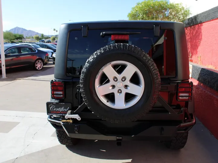 Black, 2012 Jeep Wrangler Image 4