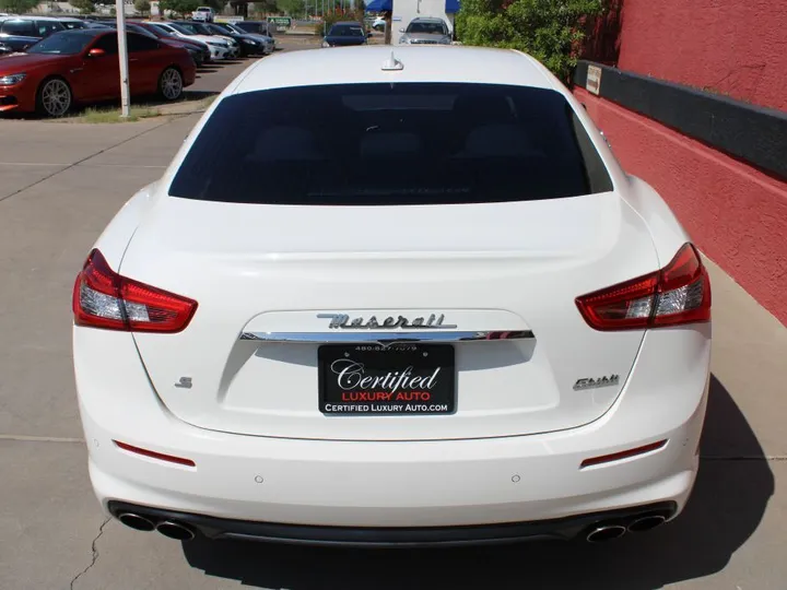 WHITE, 2018 Maserati Ghibli Image 4