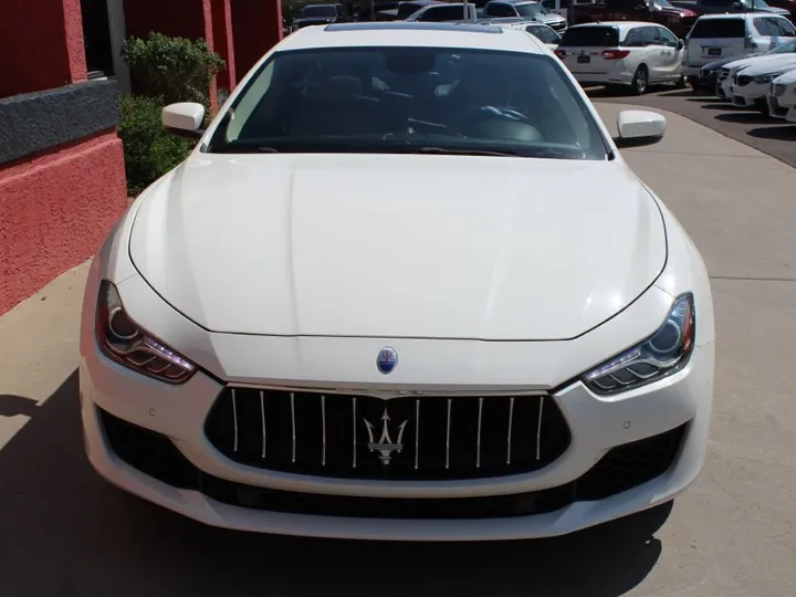 WHITE, 2018 Maserati Ghibli Image 3