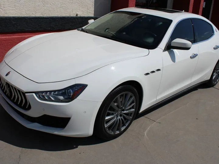 WHITE, 2018 Maserati Ghibli Image 6