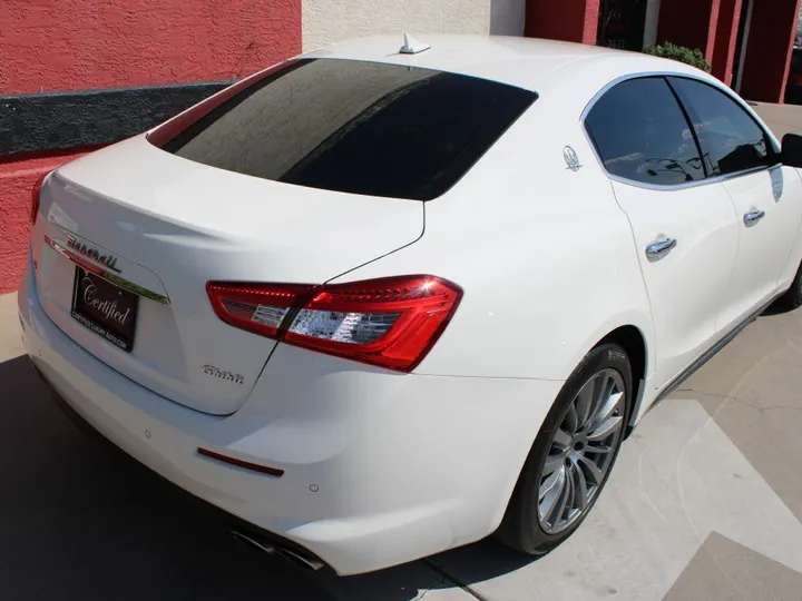 WHITE, 2018 Maserati Ghibli Image 7