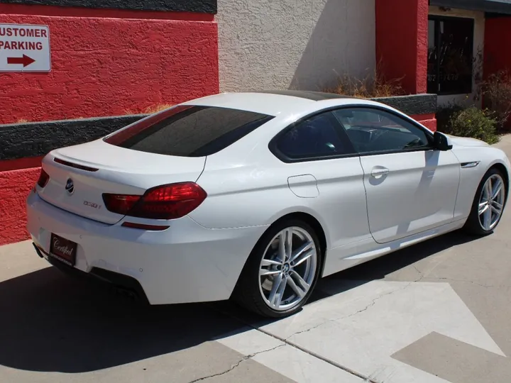 White, 2015 BMW 6 Series Image 7