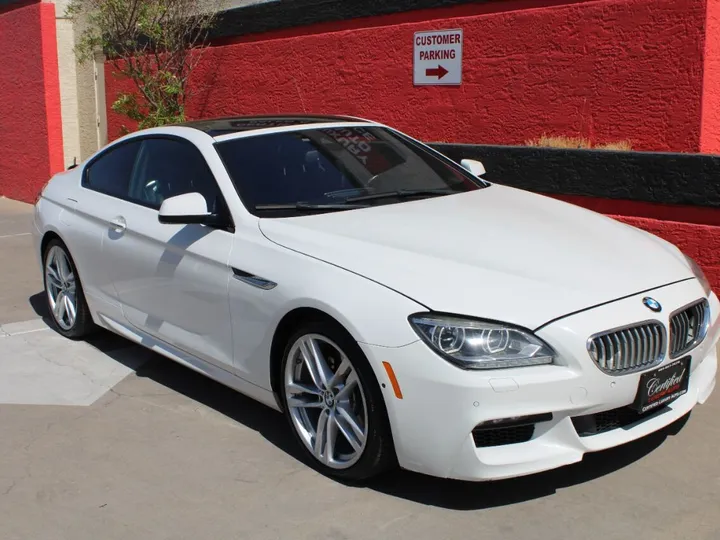 White, 2015 BMW 6 Series Image 5