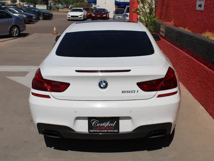 White, 2015 BMW 6 Series Image 4