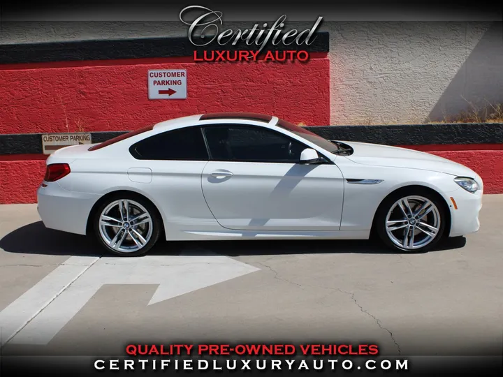 White, 2015 BMW 6 Series Image 1