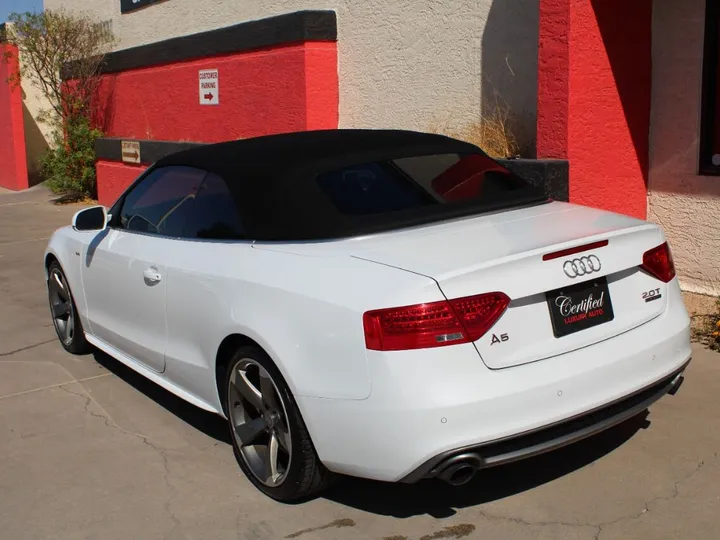 White, 2016 Audi A5 Image 13