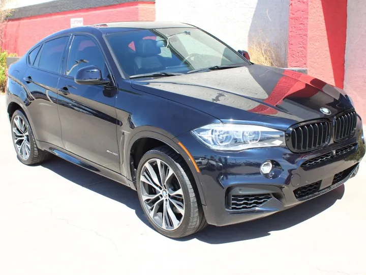 Black, 2018 BMW X6 Image 6