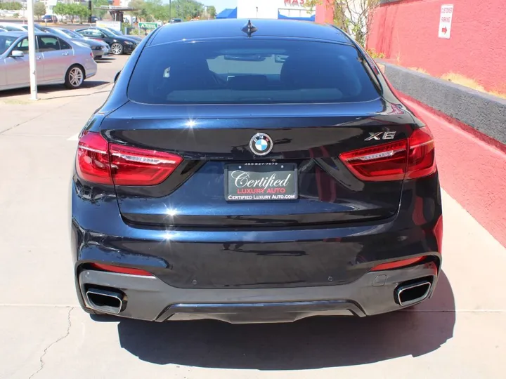 Black, 2018 BMW X6 Image 4