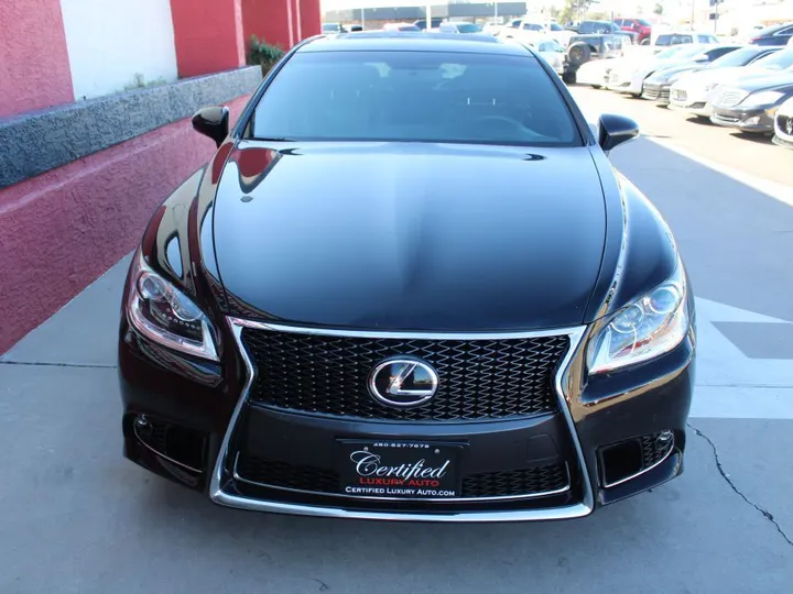 BLACK, 2013 Lexus LS 460 Image 3