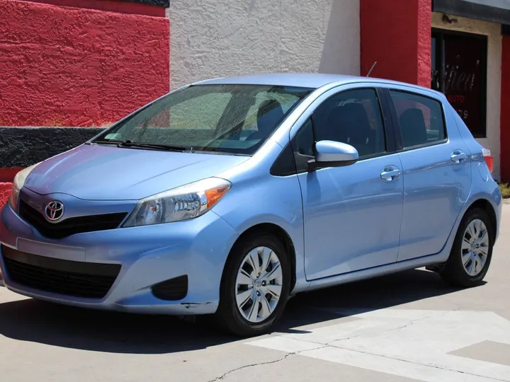 Blue, 2014 Toyota Yaris Image 7