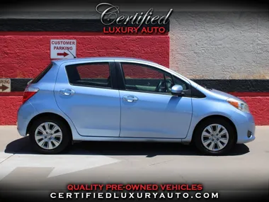 Blue, 2014 Toyota Yaris Image 