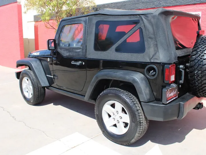 Black, 2008 Jeep Wrangler Image 7