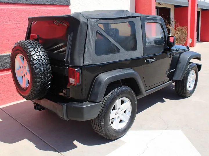 Black, 2008 Jeep Wrangler Image 8