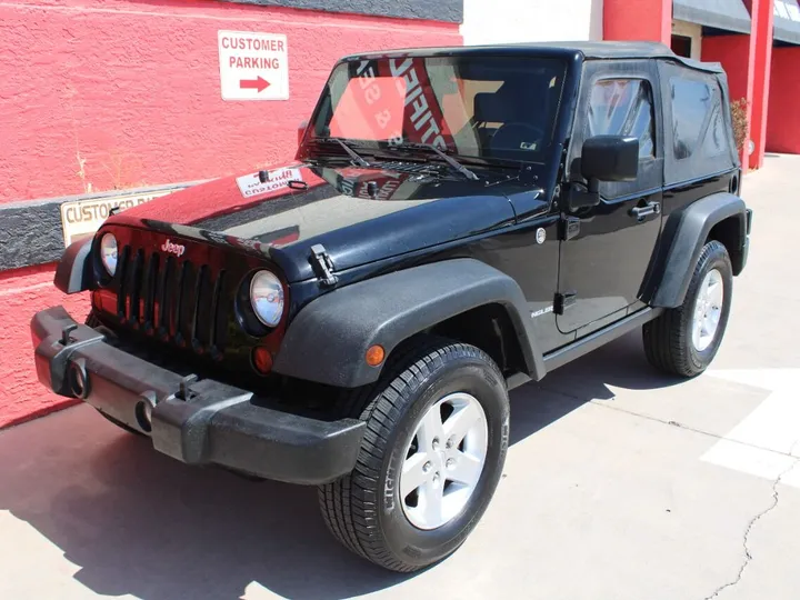 Black, 2008 Jeep Wrangler Image 6