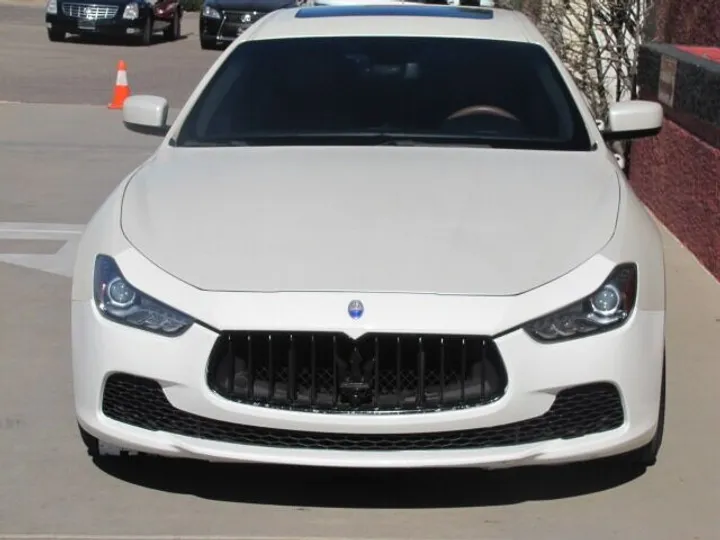 White, 2014 Maserati Ghibli Image 3