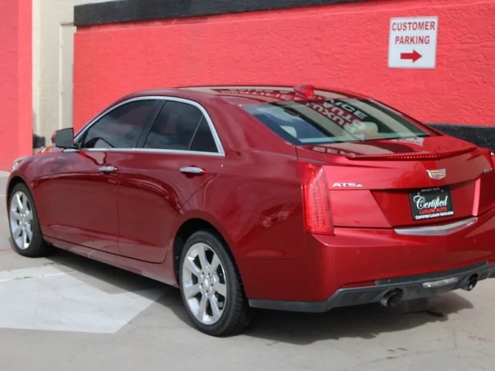 Red, 2016 Cadillac ATS Image 8