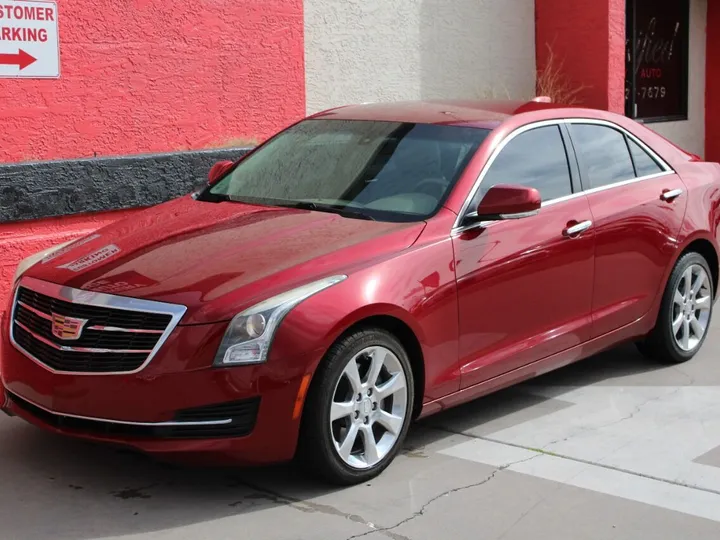 Red, 2016 Cadillac ATS Image 6