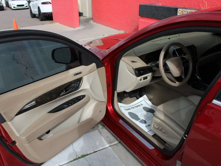 Red, 2016 Cadillac ATS Image 9