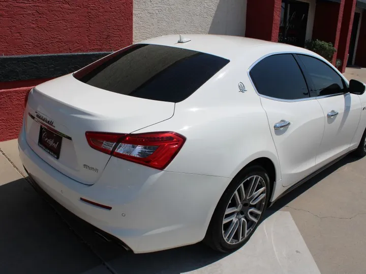 WHITE, 2018 Maserati Ghibli Image 7