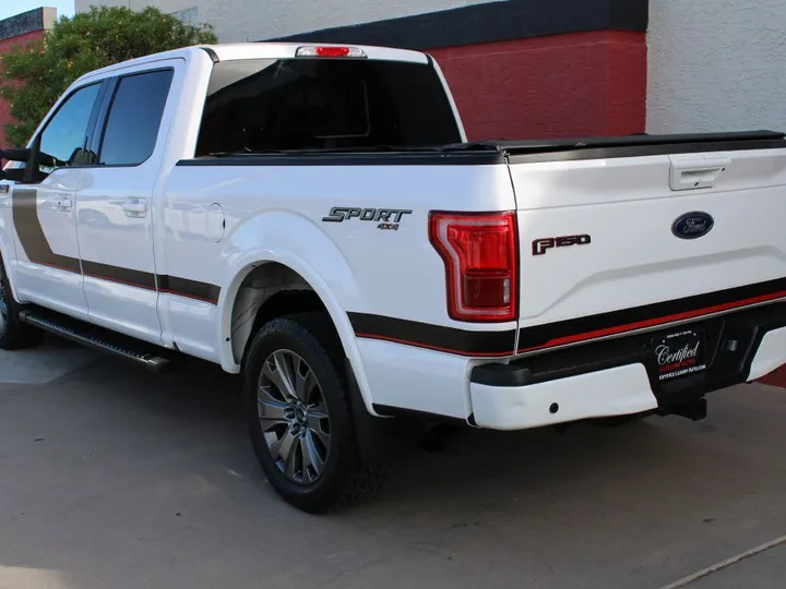 WHITE, 2016 Ford F-150 Image 8