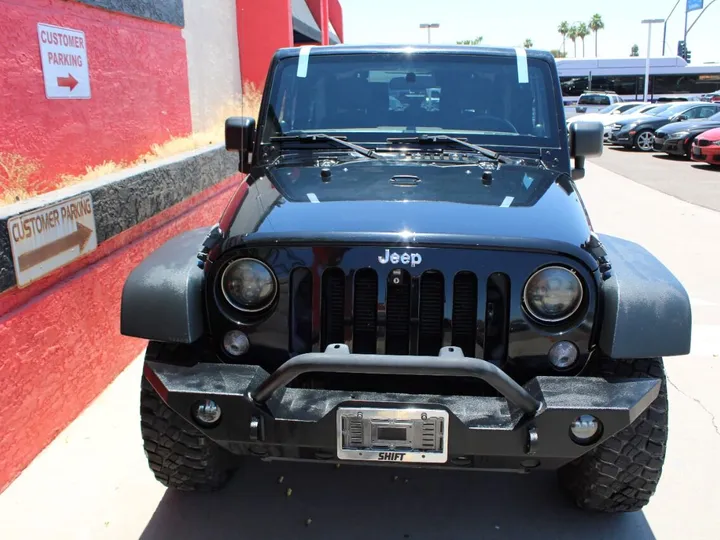 Black, 2014 Jeep Wrangler Image 3