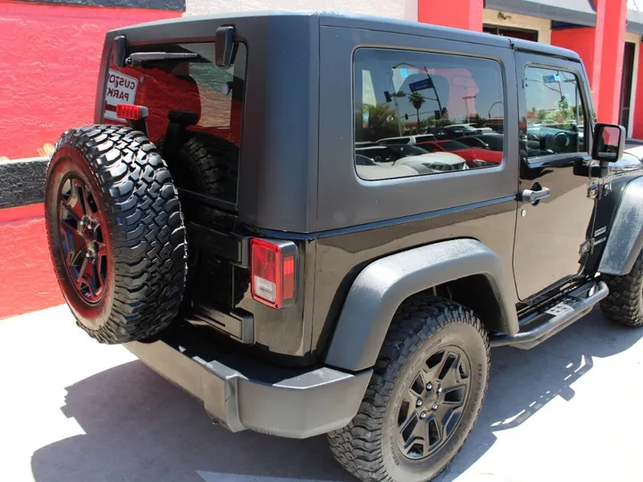 Black, 2014 Jeep Wrangler Image 7