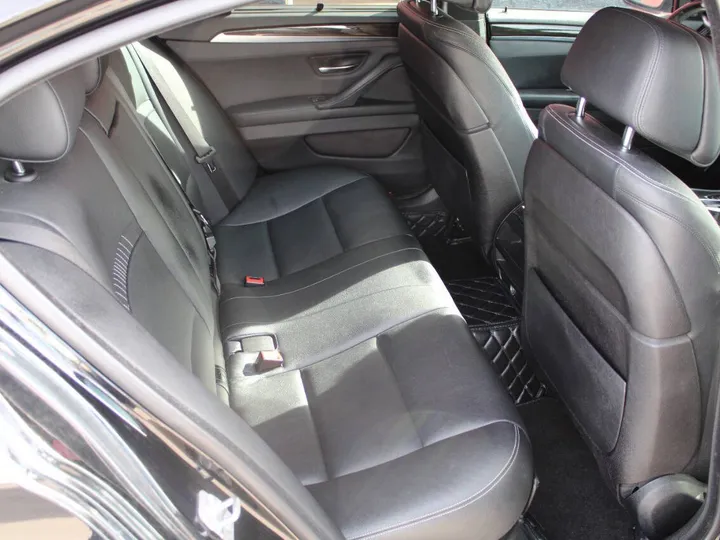 Black, 2014 BMW 5 Series Image 16