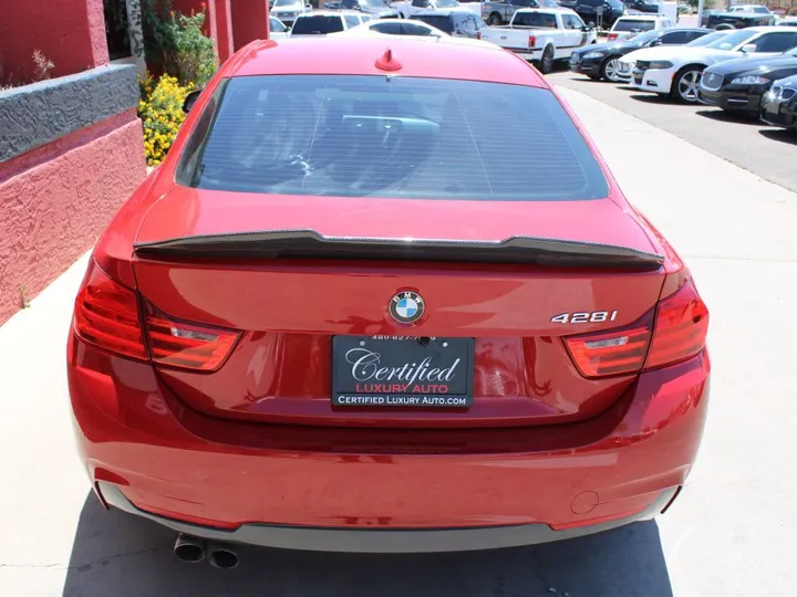 RED, 2014 BMW 4 Series Image 4