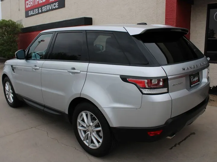 SILVER, 2014 Land Rover Range Rover Sport Image 8